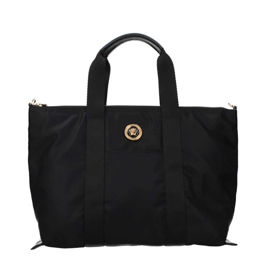 Versace Black Nylon Handbag
