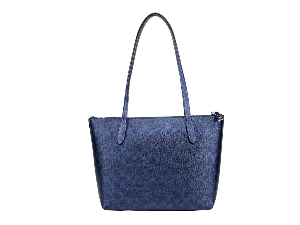COACH Coach Signature Fiona Zip Tote Bag