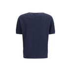 Giorgio Armani Blue Silk Sweatshirt