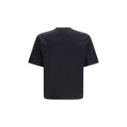 LAMINAR Black Cotton T-Shirt