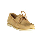 Lumberjack Beige Leather Men Classic Shoe