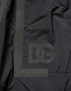 Dolce & Gabbana Black Nylon Elastic Waist Swim Shorts Swimwear