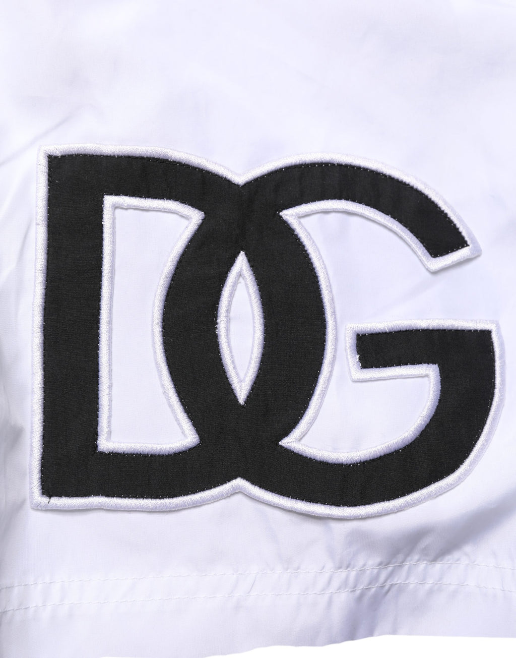 Dolce & Gabbana White Drawstring Men Swim Shorts Swimwear