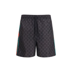 Gucci Black Nylon Shorts