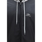 Balenciaga Black Polyester Bomber