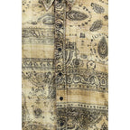 R13 Bicolor Cotton Pattern Shirt