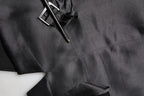 Dolce & Gabbana Black Wool Single Breasted Men Waistcoat Vest