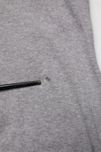 Dolce & Gabbana Gray Ribbed Cotton Long-Sleeve Henley  T-shirt