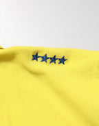 Invicta Yellow Short Sleeve Pique Men Cotton Polo Shirt T-shirt