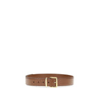 Miu Miu Brown Calf Leather Bos Taurus Regular Belt