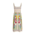 La Double J Multicolor Viscose Casual Dress