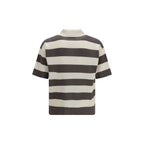 Ami Paris Multicolor Cotton Polo Shirt