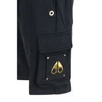 Moose Knuckles Black Cotton Bermuda Shorts