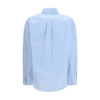 Miu Miu Blue Cotton Shirt