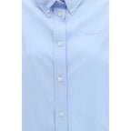 Miu Miu Blue Cotton Shirt