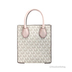 Michael Kors Adult Detachable Straps Shoulder Bags, Vanilla