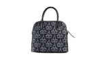 Dooney & Bourke Black Walt Disney World 50th Anniversary Leather Satchel Handbag