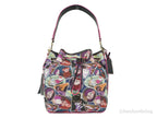 Dooney & Bourke Disney Rescuers Drawstring Bucket Shoulder Bag
