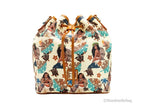 Dooney & Bourke Disney Medium Moana Coated Cotton Bucket Crossbody Bag Purse