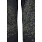 R13 Black Cotton Jeans Denim