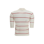 Max Mara Beige Silk Pattern Shirt