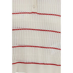 Max Mara Beige Silk Pattern Shirt