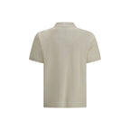 Maison Kitsuné Beige Cotton Polo Shirt