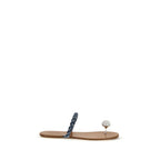 Pedro García Brown Calf Leather Bos Taurus Sandals