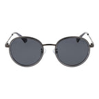 Polaroid Gray Stainless Steel Sunglasses