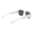 Polaroid White Plastic Sunglasses