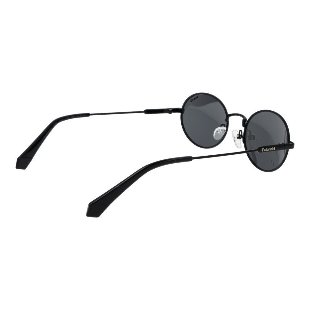 Polaroid Black Metal Sunglasses