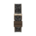 Guess Brown Synthetic Dress Watch