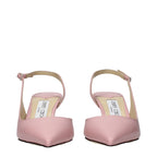 Jimmy Choo Pink Leather Pumps