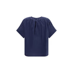 Max Mara Blue Cotton Shirt