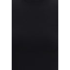 Max Mara Black Viscose T-Shirt
