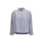 Deperlu Multicolor Linen Pattern Shirt