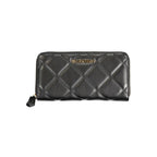 Mario Valentino Black Polyurethane Women Wallet
