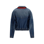 Versace Blue Cotton Clothing