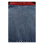 Versace Blue Cotton Clothing