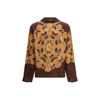 Versace Brown Fabric Shirt