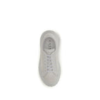 Casadei White Calf Leather Bos Taurus Chunky Sneakers