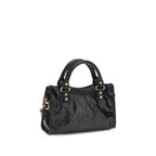 Balenciaga Black Lamb Ovis Aries Aries Handbag