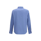 Valentino Blue Cotton Shirt