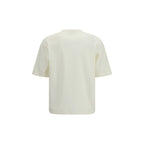 LAMINAR White Polyester T-Shirt