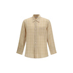 Our Legacy Beige Cotton Pattern Shirt