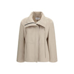 Lardini Beige Polyester Full-Length Jacket