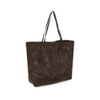 The Row Brown Raffia Shoulder Bag