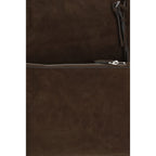 The Row Brown Lamb Ovis Aries Aries Shoulder Bag
