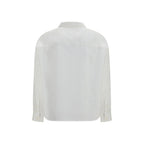 Deperlu White Linen Shirt