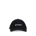 Palm Angels Black Cotton Cap (Baseball Hat)